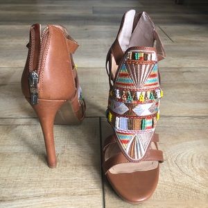 BCBG Tribal High Heels